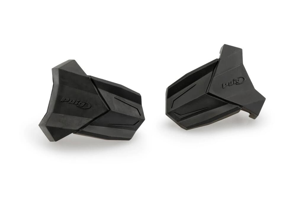 Puig Rubber End Replacement Frame Slider R19 Pair Black