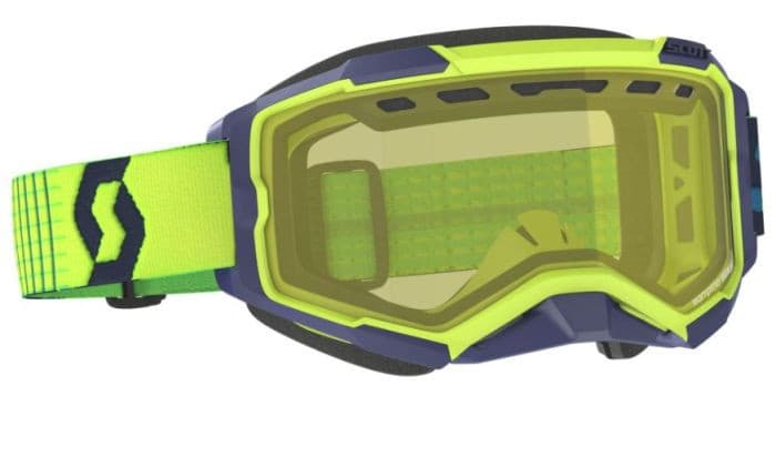 FURY SNOW CROSS NEON GREEN/N YELLOW LENS