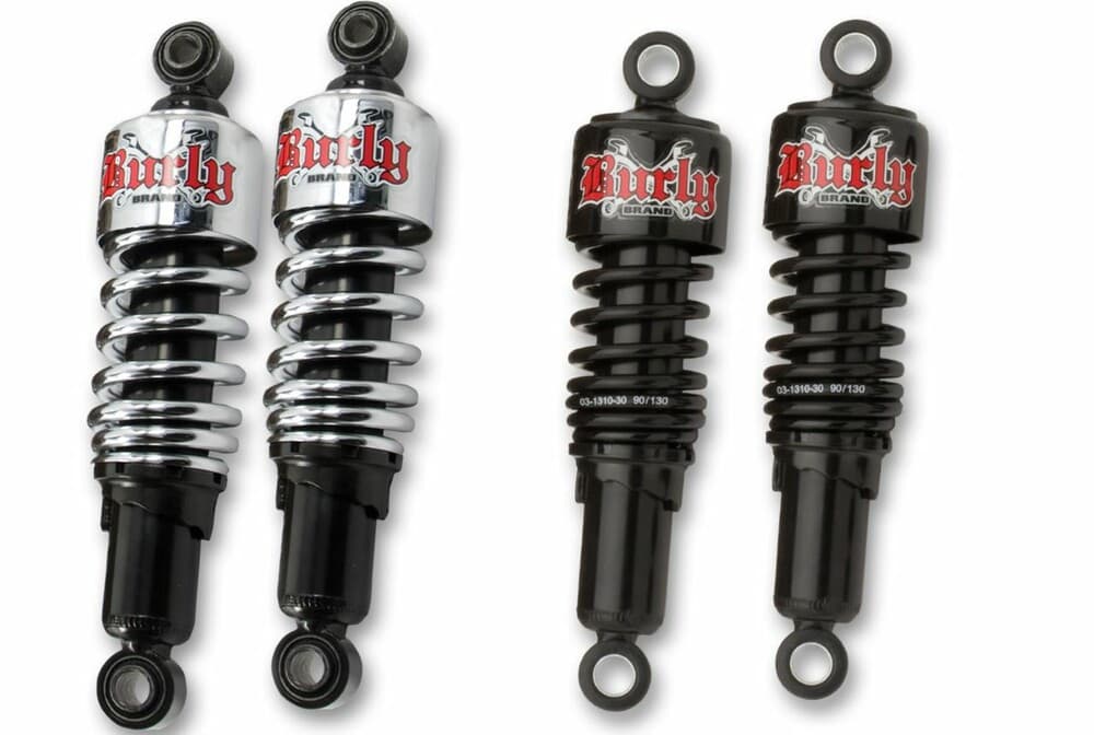 Burly Brand Slammer Shocks 10.5" Black XL 88-03