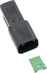 Namz Custom Cycle 2-WIRE Black Deutsch Rcptcl & Wdglck HD# 72102-94BK