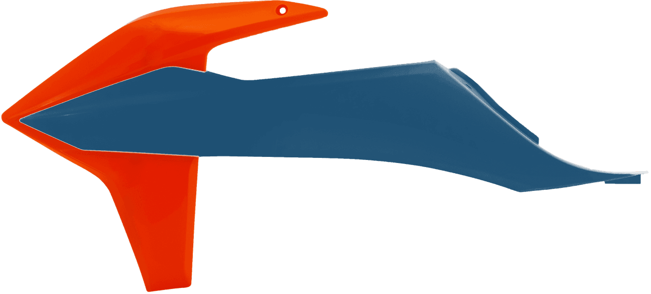 Acerbis Radiator Shrouds KTM 16 Orange/Blue