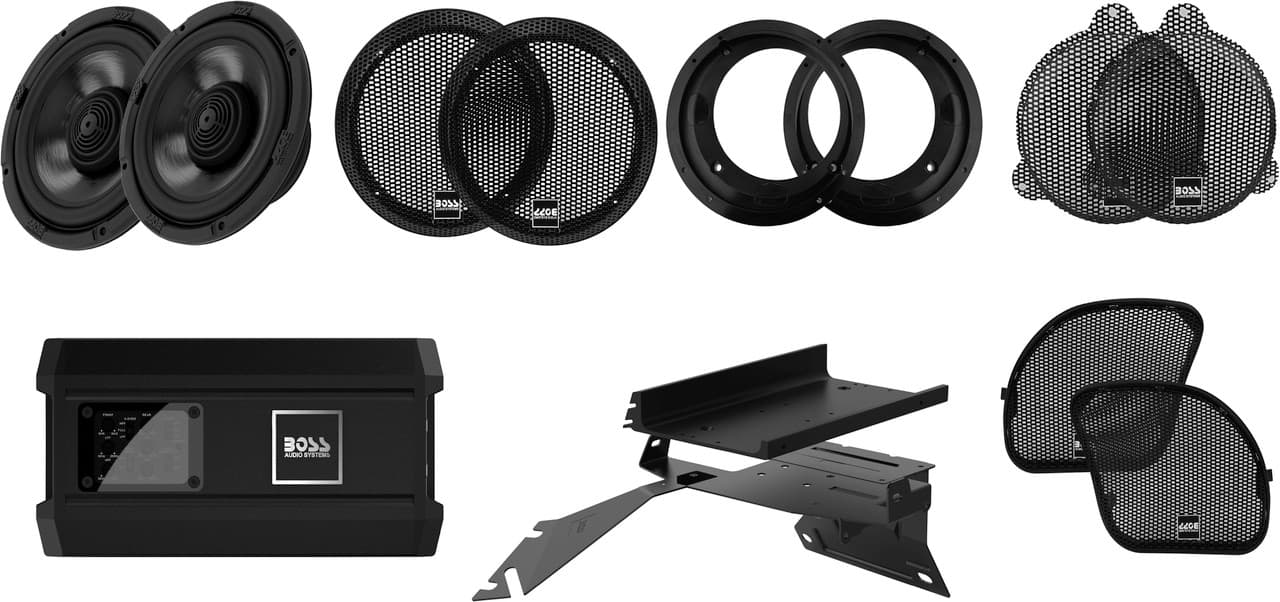 FRONT AUDIO KIT `98-24 FLH FLTR
