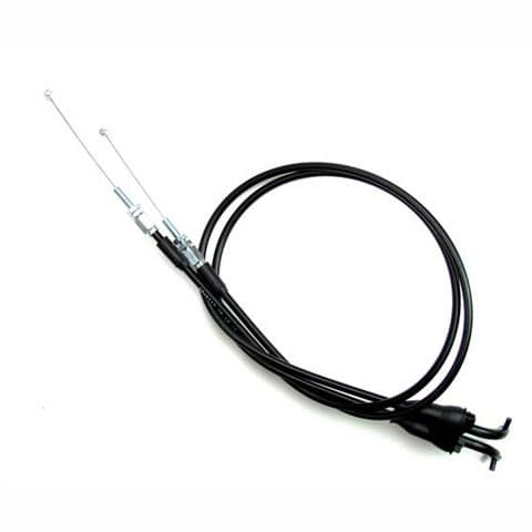 Motion Pro Black Vinyl Throttle Push-Pull Cable Set