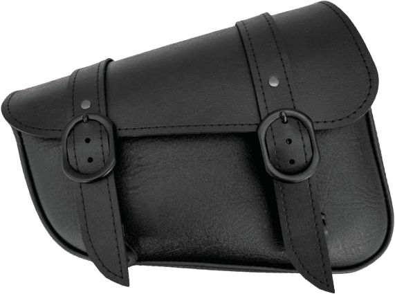 Willie & Max Black Jack Swingarm Bag 4L Black/Black Buckle