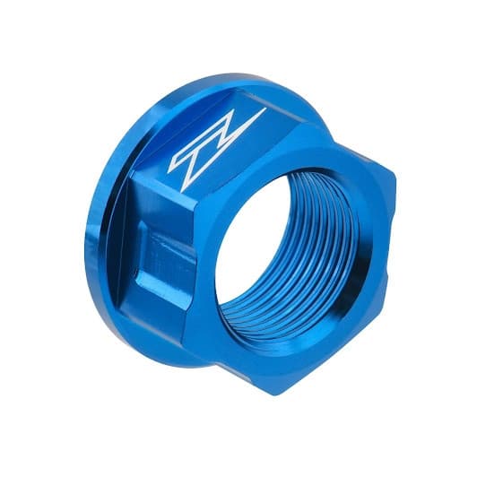 Zeta Axle Nut M22X30-P1.5 H18 H-Blue