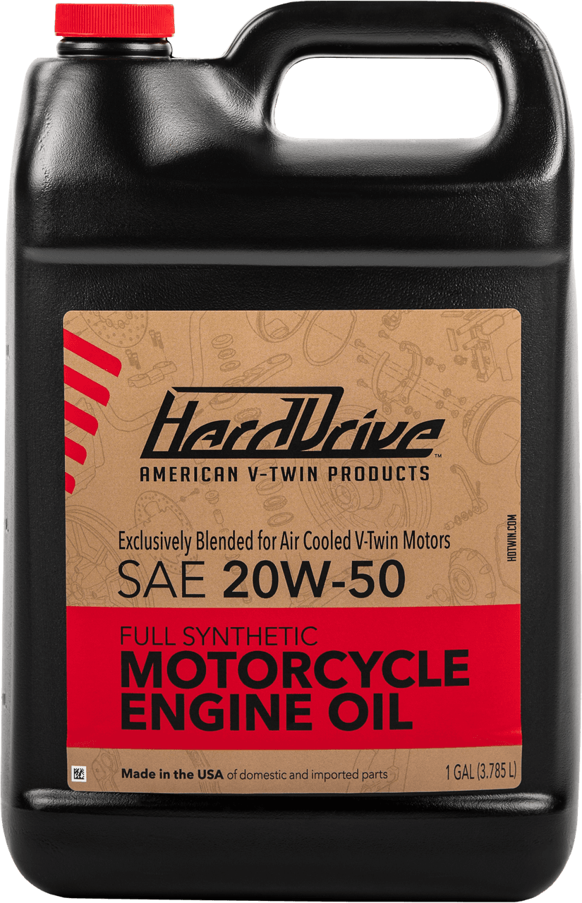 HardDrive Full Syn Engine Oil 20W50 1 Gal (4/CASE Sold Each)