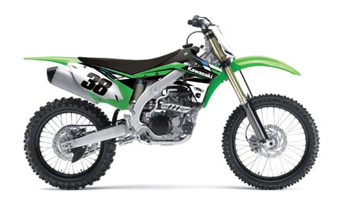 FX 2016 EVO KAWASAKI SHROUD/AIRBOX GRAPHIC KIT