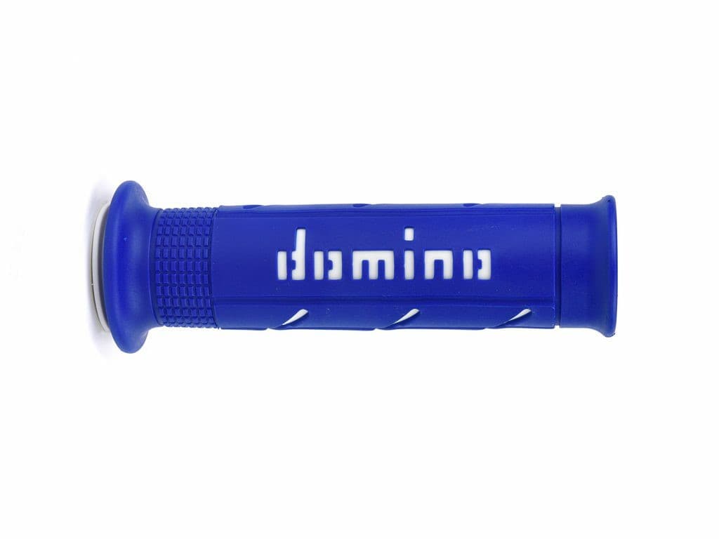Domino Racing XM2 Grips Blue/White Pair