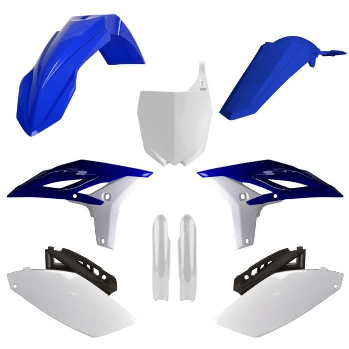 POLISPORT REPLICA PLASTIC KIT,FULL KIT YAMAHA OEM COLOR 10-12