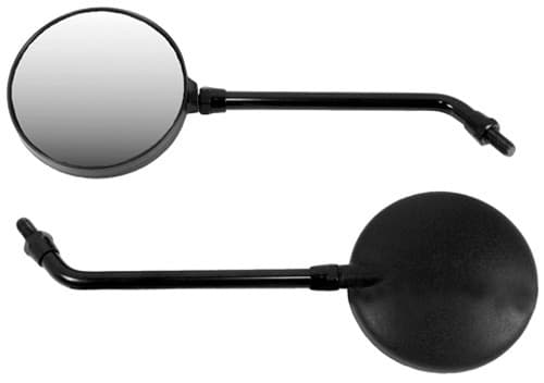 Emgo Mirror 10" Stem Kawasaki/Moto Guzzi Mounts
