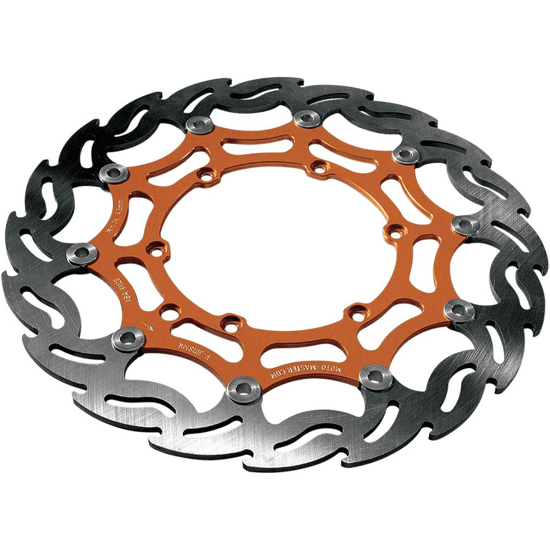 FLAME FRONT DISC LEFT KAWASAKI: ZX-6R, ZR, ZZR, GPZ 1100,