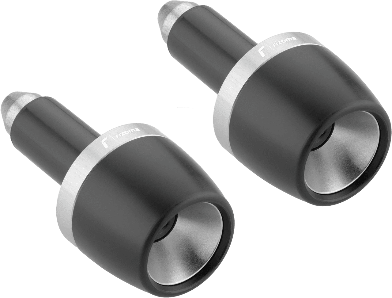 Rizoma Bar Ends Pair Silver