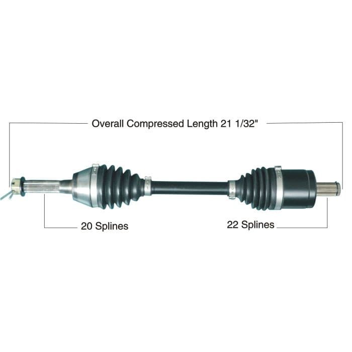 TYTANEUM OE REPLACEMENT CV AXLE POLARIS FRONT LEFT / RIGHT