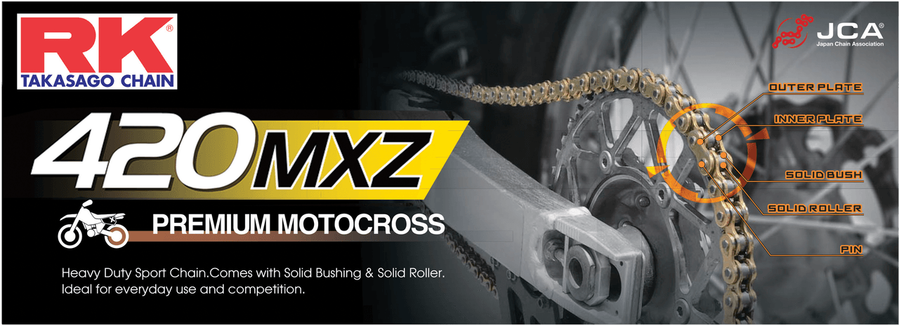 420MXZ DRIVE CHAIN 420 X 126