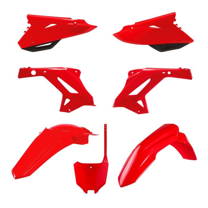 POLISPORT RESTYLING PLASTIC KIT,RESTYLING KIT HONDA RED
