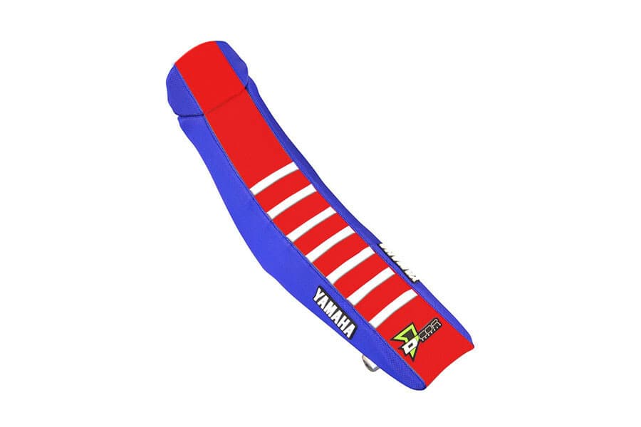D-Cor Seat Cvr Blue/Red/White YZ 450