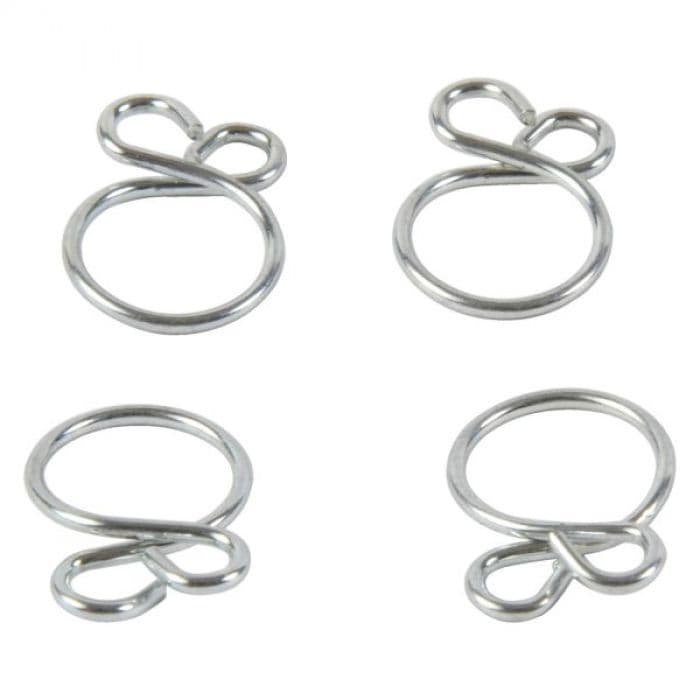 FUEL STAR CLAMP REFILL KIT - 4 IRE TYPE CLAMPS 13.5MM I.D.