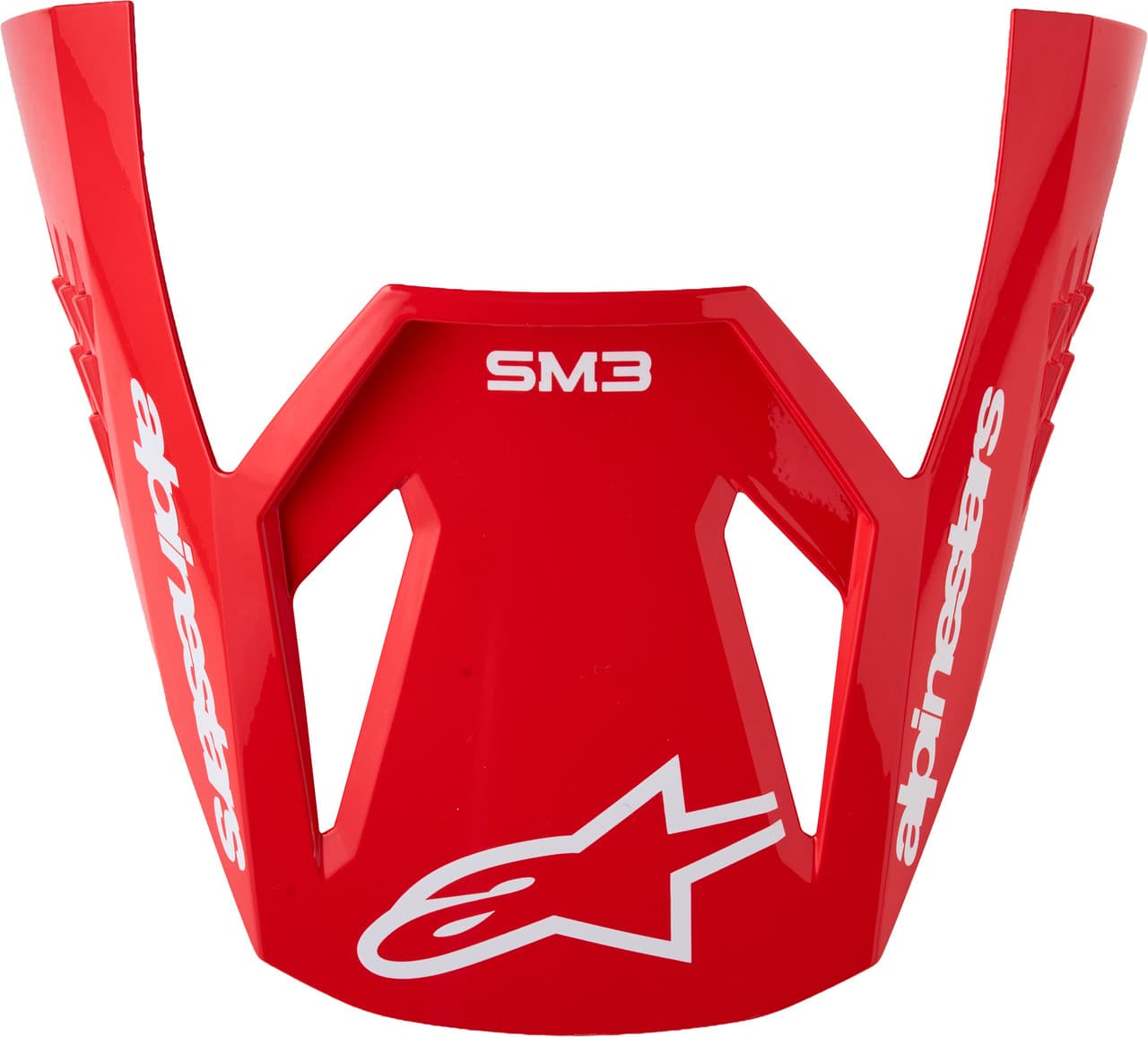 Alpinestars S-M3 Radium Visor ECE06/DOT Red Mot/Red Fl/White Gloss