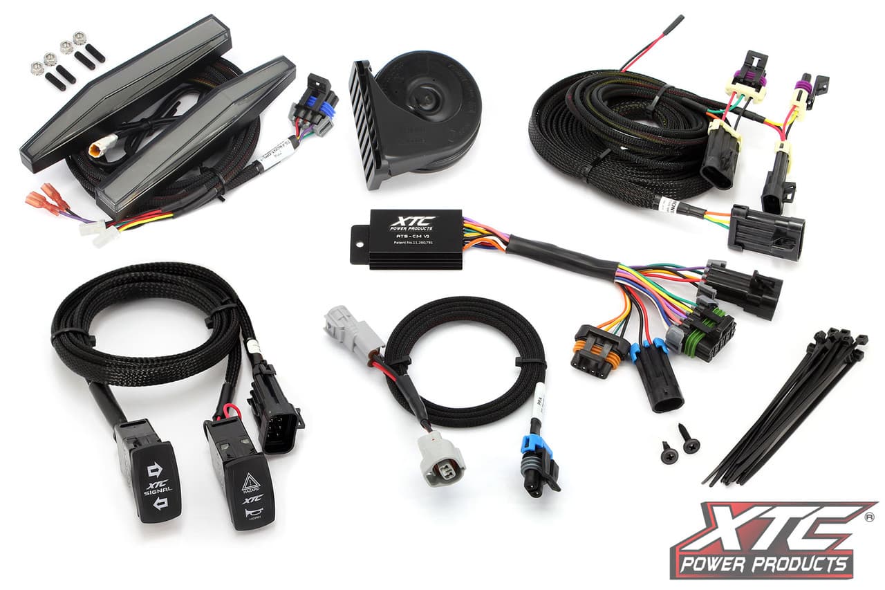 XTC Power Products Auto Turn Signal Kit W/ Horn And Front Drl Lights Can