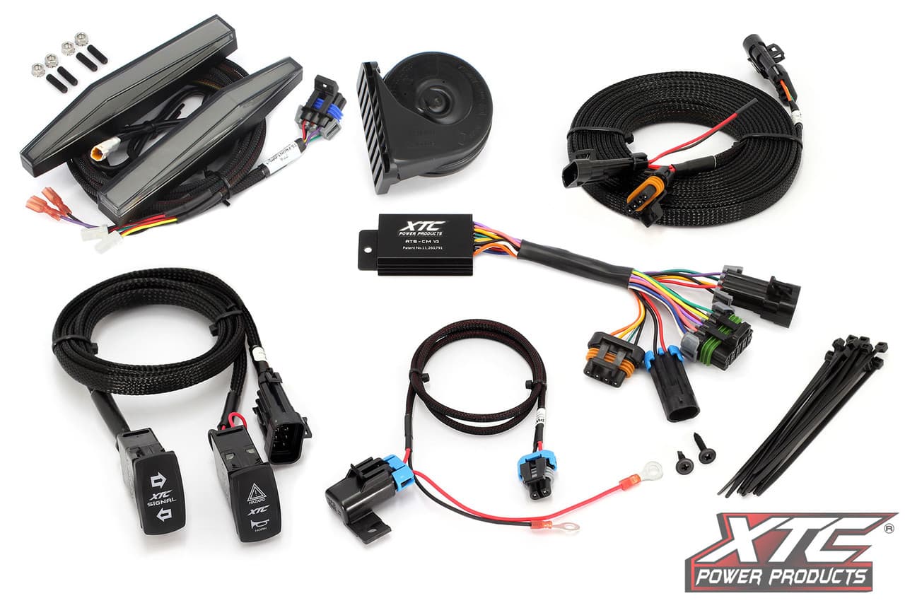 AUTO TURN SIGNAL KIT W/ HORN AND FRONT DRL LIGHTS CAN