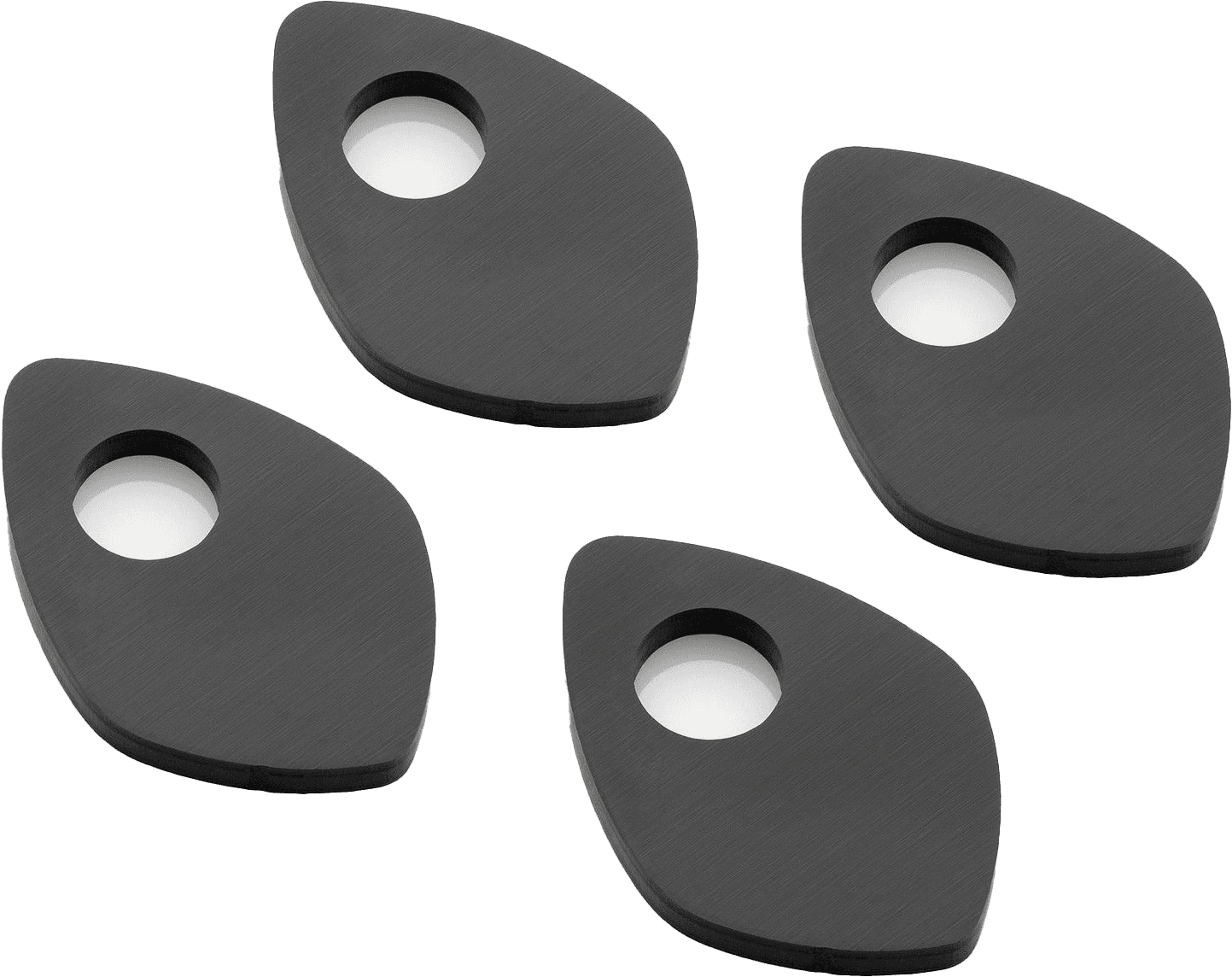 TURN SIGNAL MOUNTING KIT 4 PCS BLACK