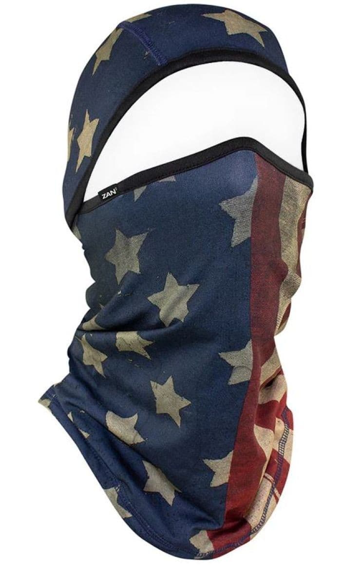 ZAN CONVERTIBLE BALACLAVA SPORTFLEX UPF50+ SERIES PATRIOT