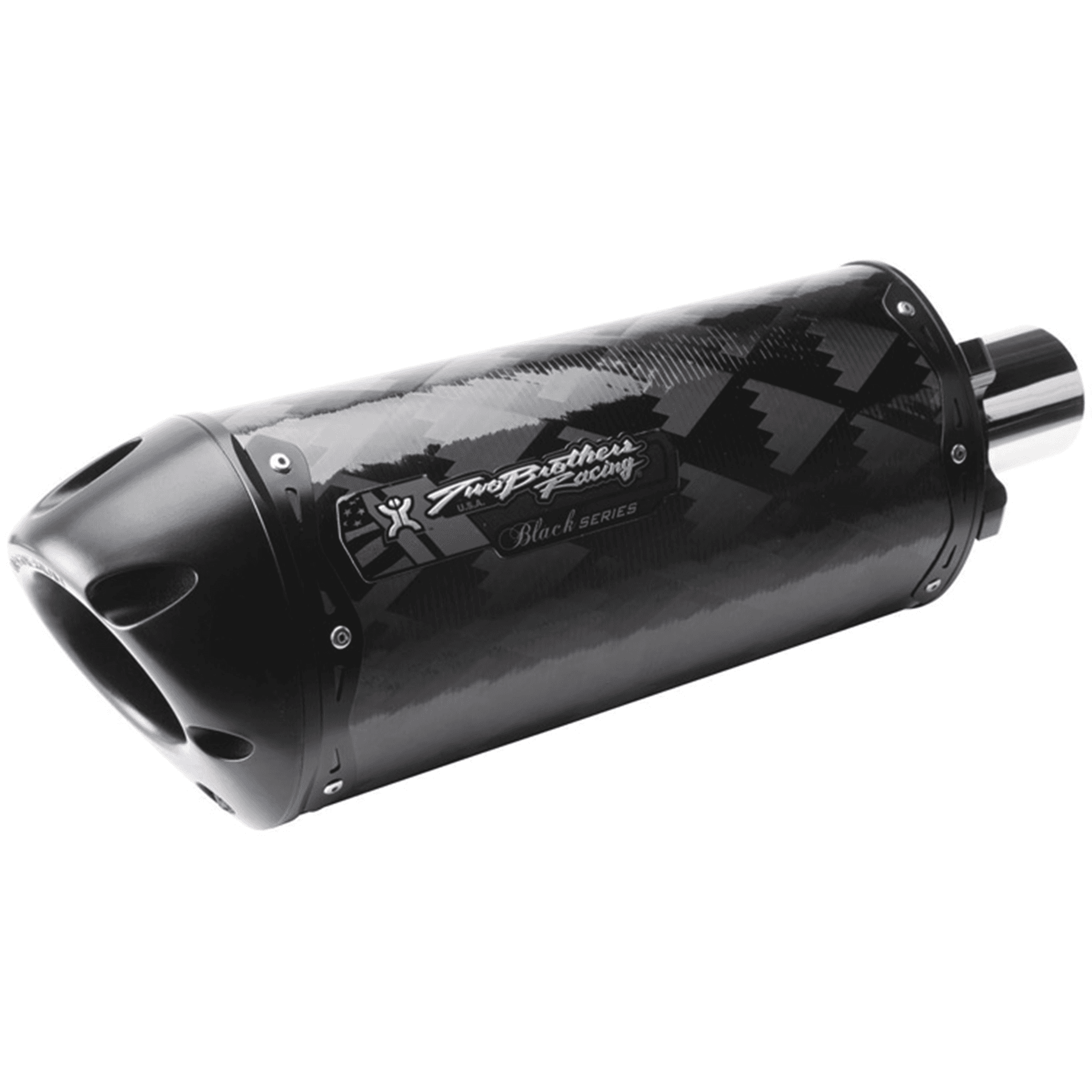 M-2 SILVER SERIES FULL EXHAUST CARBON FIBER CANISTER