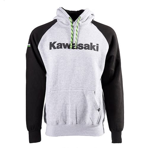 FACTORY EFFEX KAWASAKI FLYING K PULLOVER/ HEATHER-BLACK L