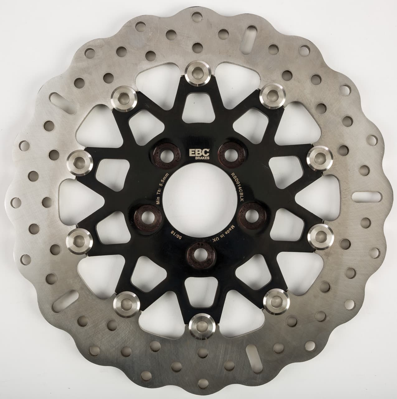 EBC V-Twin Brake Rotor 11.5" Floating 10SPOKE Rear