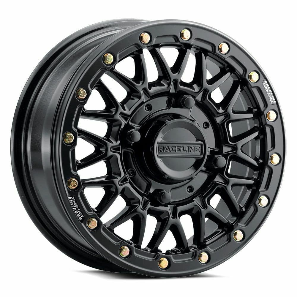 RACELINE A15GB OMEGA GLOSS BLACK 15X6 4X156 +40mm