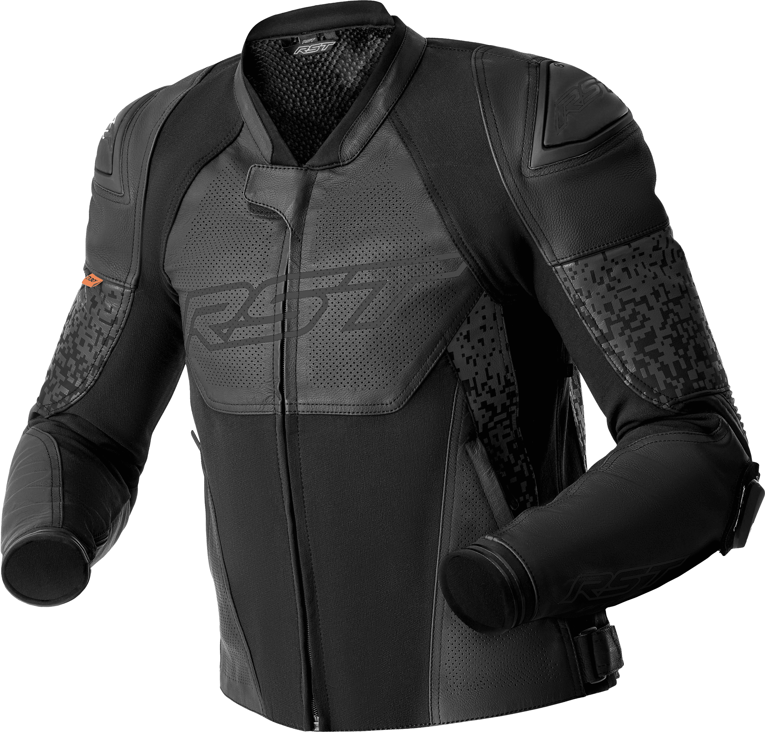 PS SUPERSPORT-K D3O JACKET BLACK LEATHER XL
