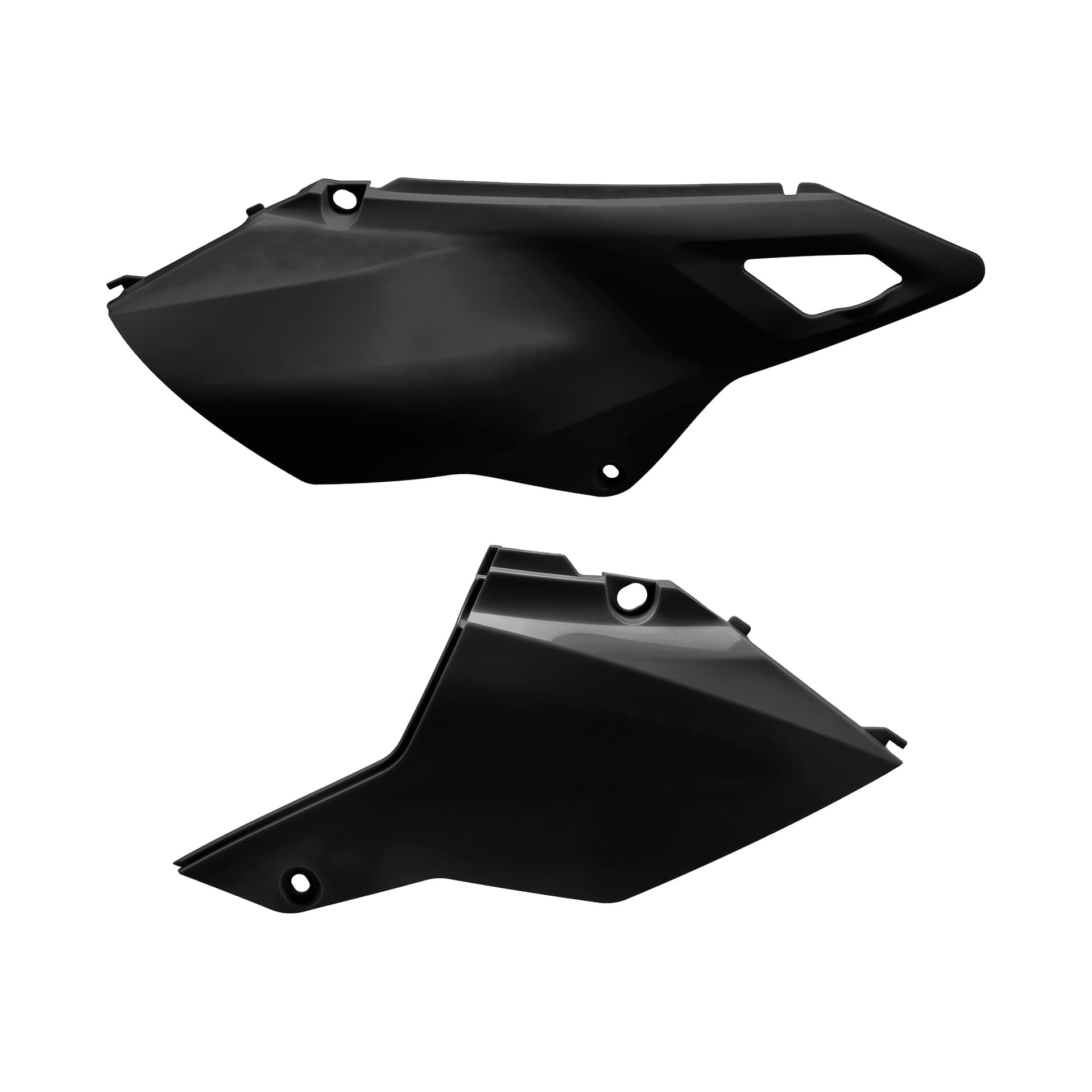 Polisport Side Panels Restyling Black Suzuki DRZ400