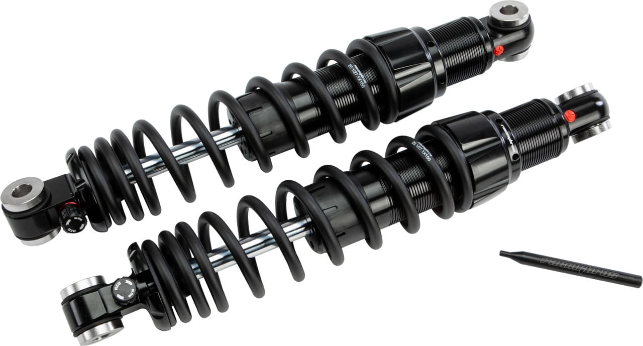 HardDrive Dyna Monotube Shock 14" Rebound Adj Standard