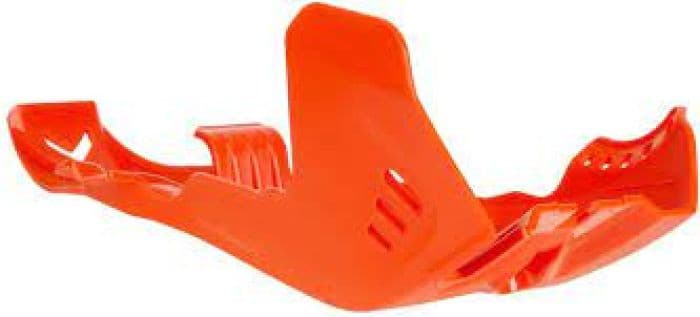 POLISPORT SKID PLATE WITH LINK PROTECTOR ORANGE