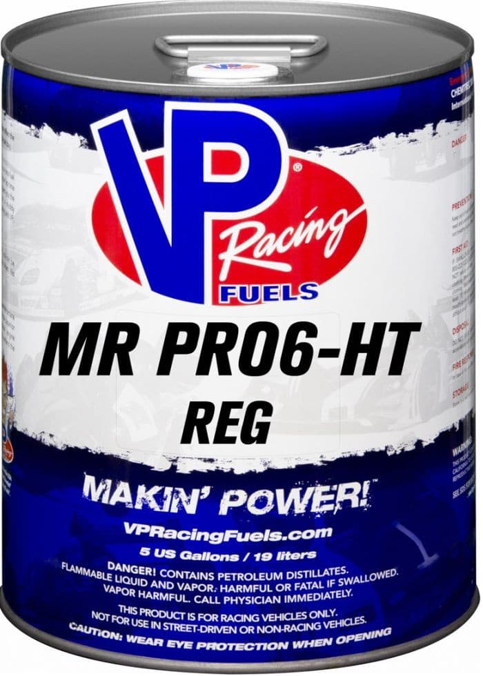 Vp Racing Mr PRO6-HT Reg Vp Fuel 5 Gal Pail