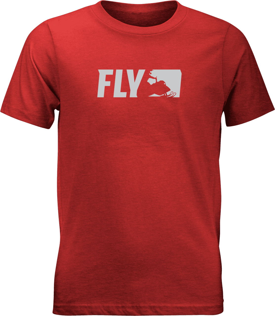 Fly Racing Fly Youth Primary Tee Red Yx