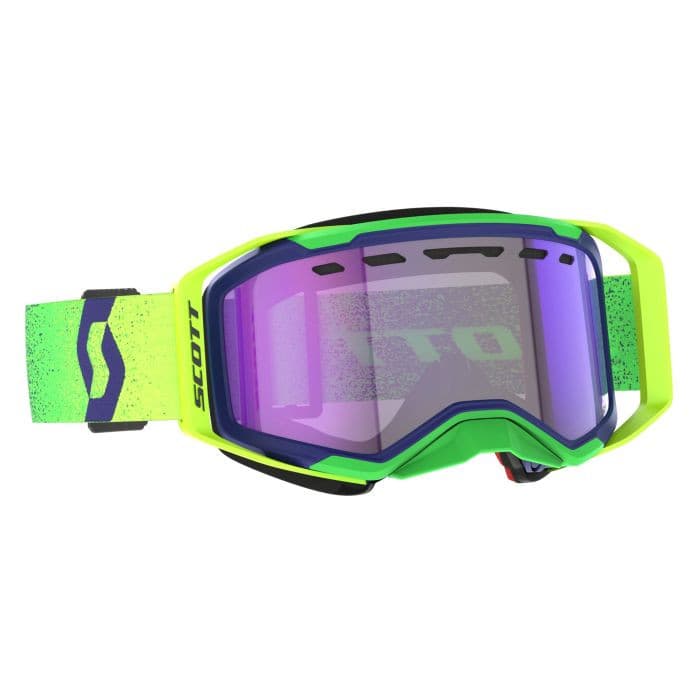 Scott Prospect 2.0 Smb Ls Goggle Mdnt Prp/Sfty Yellow Ls Blue Chrm