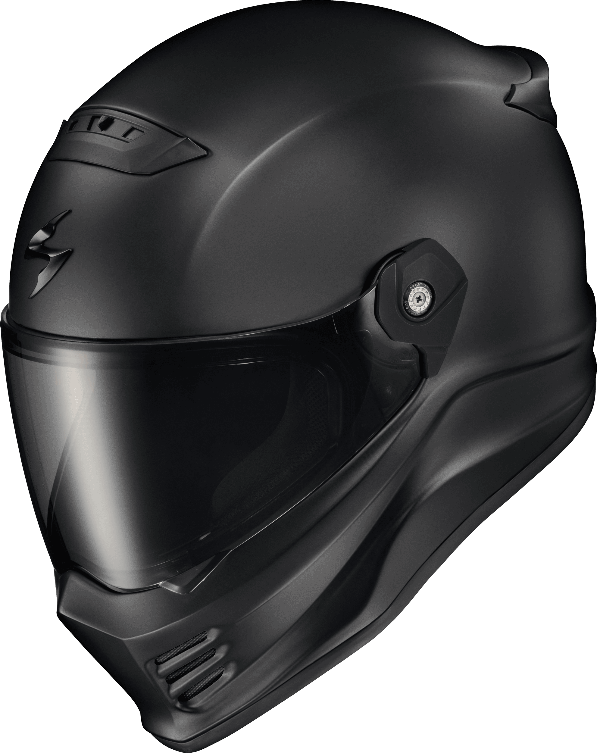 COVERT FX FULL FACE HELMET MATTE BLACK SM