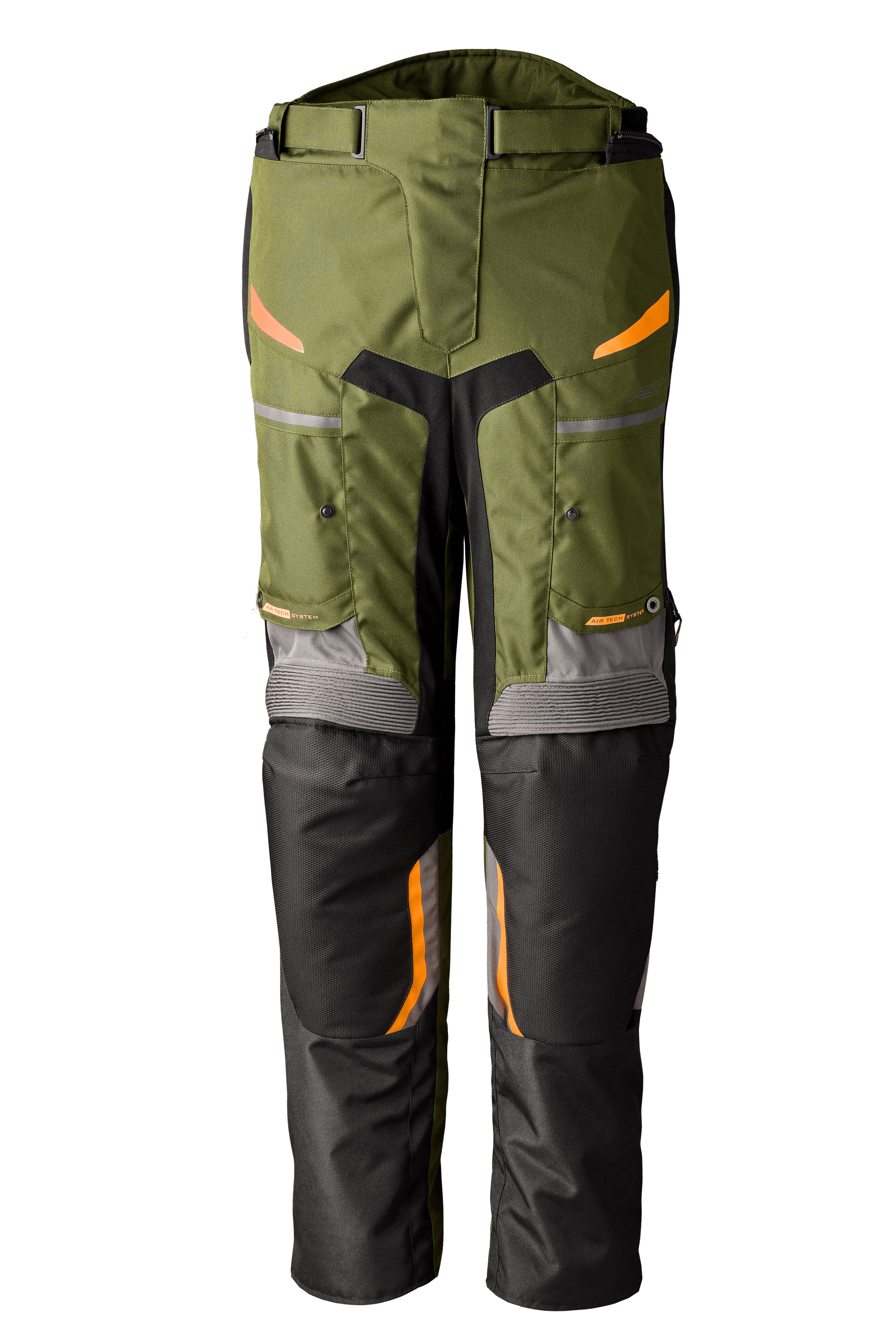 RST Maverick Evo CE Jean Khaki/Grey/Orange Textile 2XL