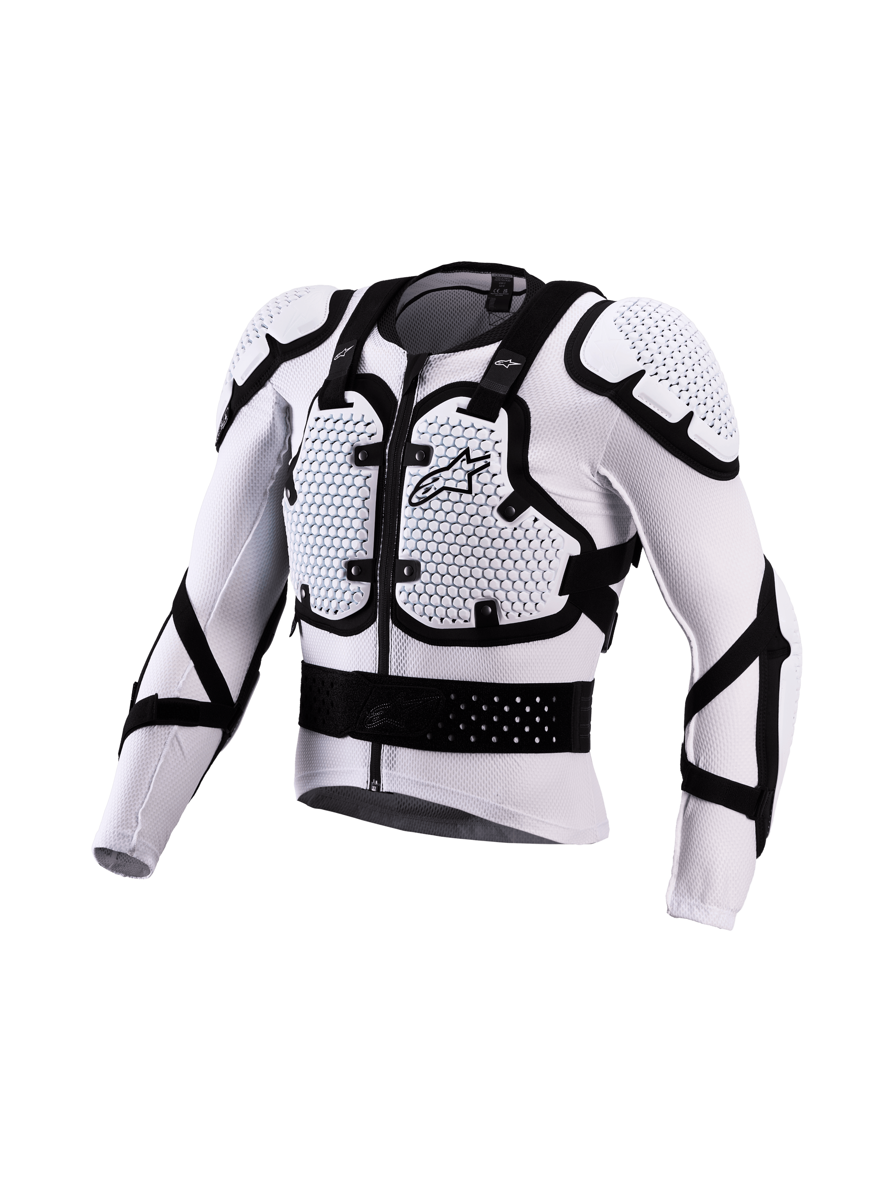 BIONIC ACTION V3 PRTCTN JACKET WHT/BLK LG