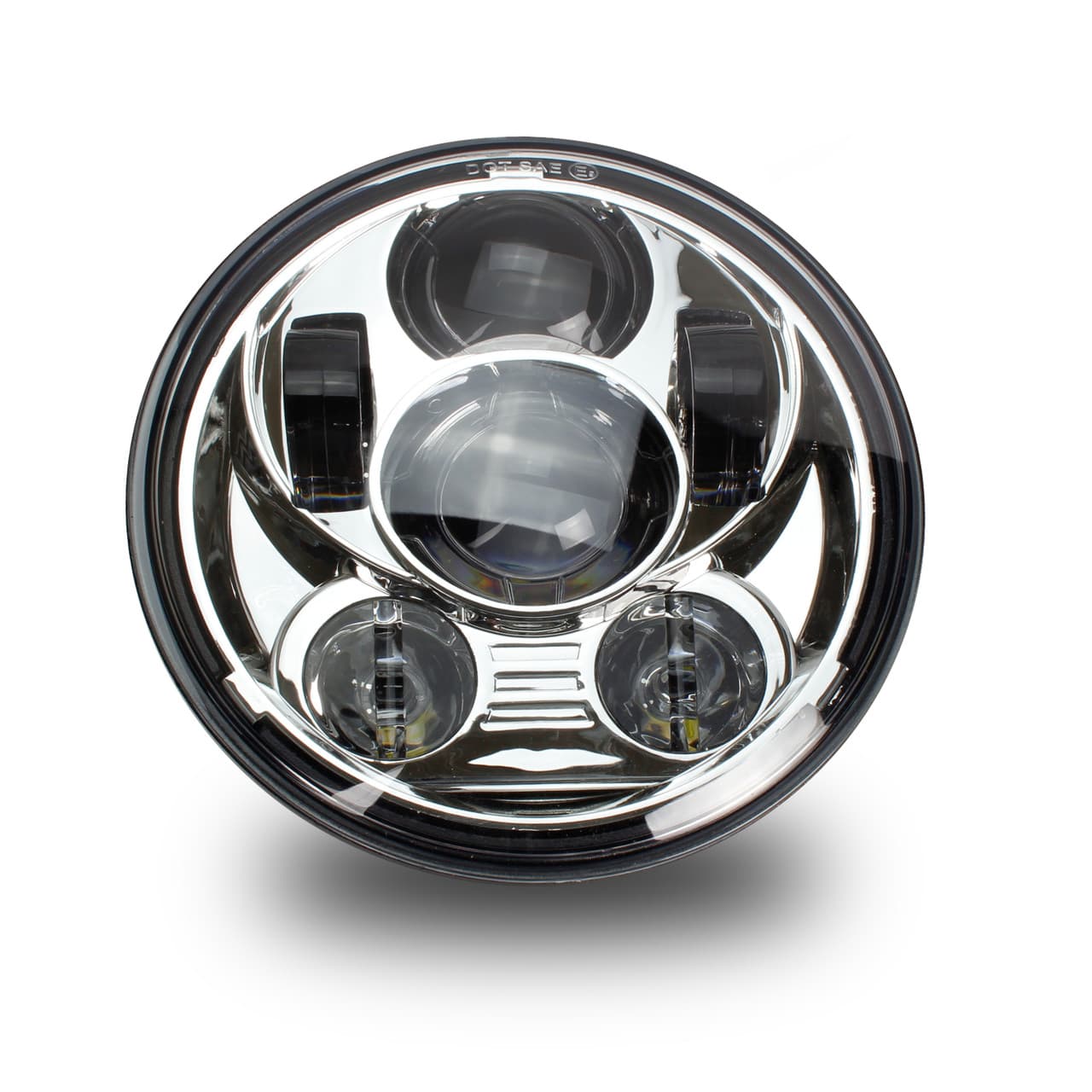 Cyron Headlight 5.75" Chrome 6 Projector