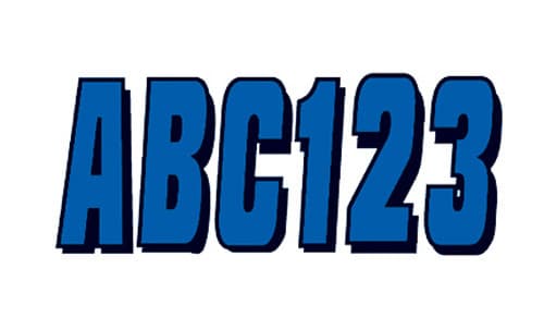 Hardline Series 320 Registration Kit (Blue/Black)