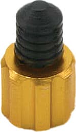 Drc Air Valve Caps Valve Wrench Gold 2/Pack