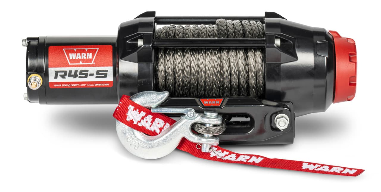 Warn R45-S Synthtic Rope Winch