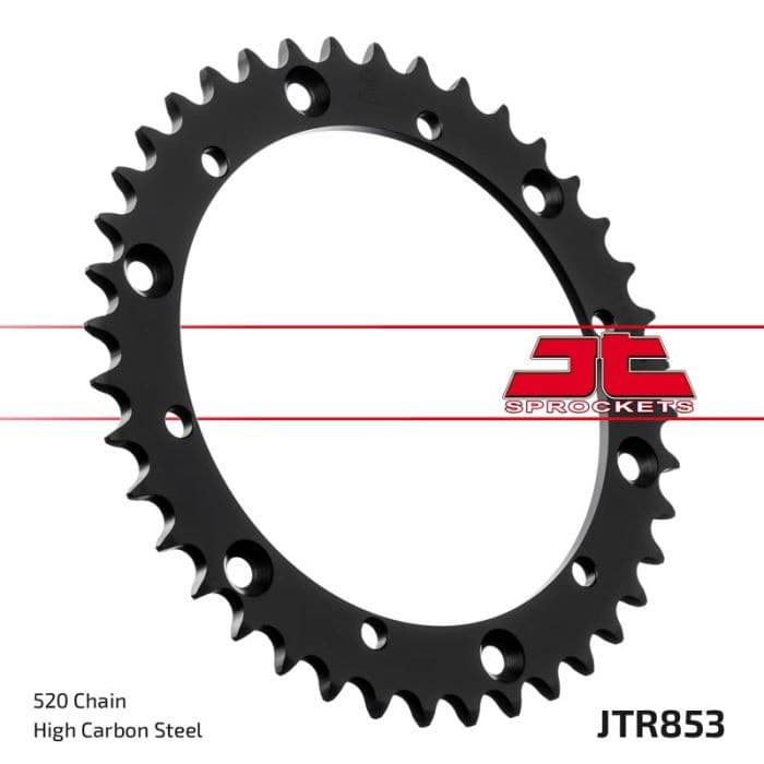JT STEEL REAR SPROCKET 47 TOOTH