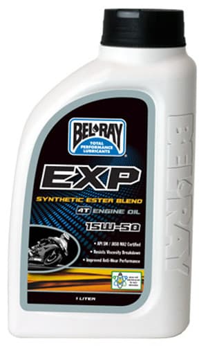 Bel-Ray Exp Semi-Syn Ester Oil 15W50 1L (12/CASE Sold Each)