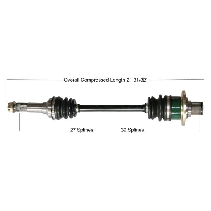 TYTANEUM OE REPLACEMENT CV AXLE YAMAHA REAR LEFT