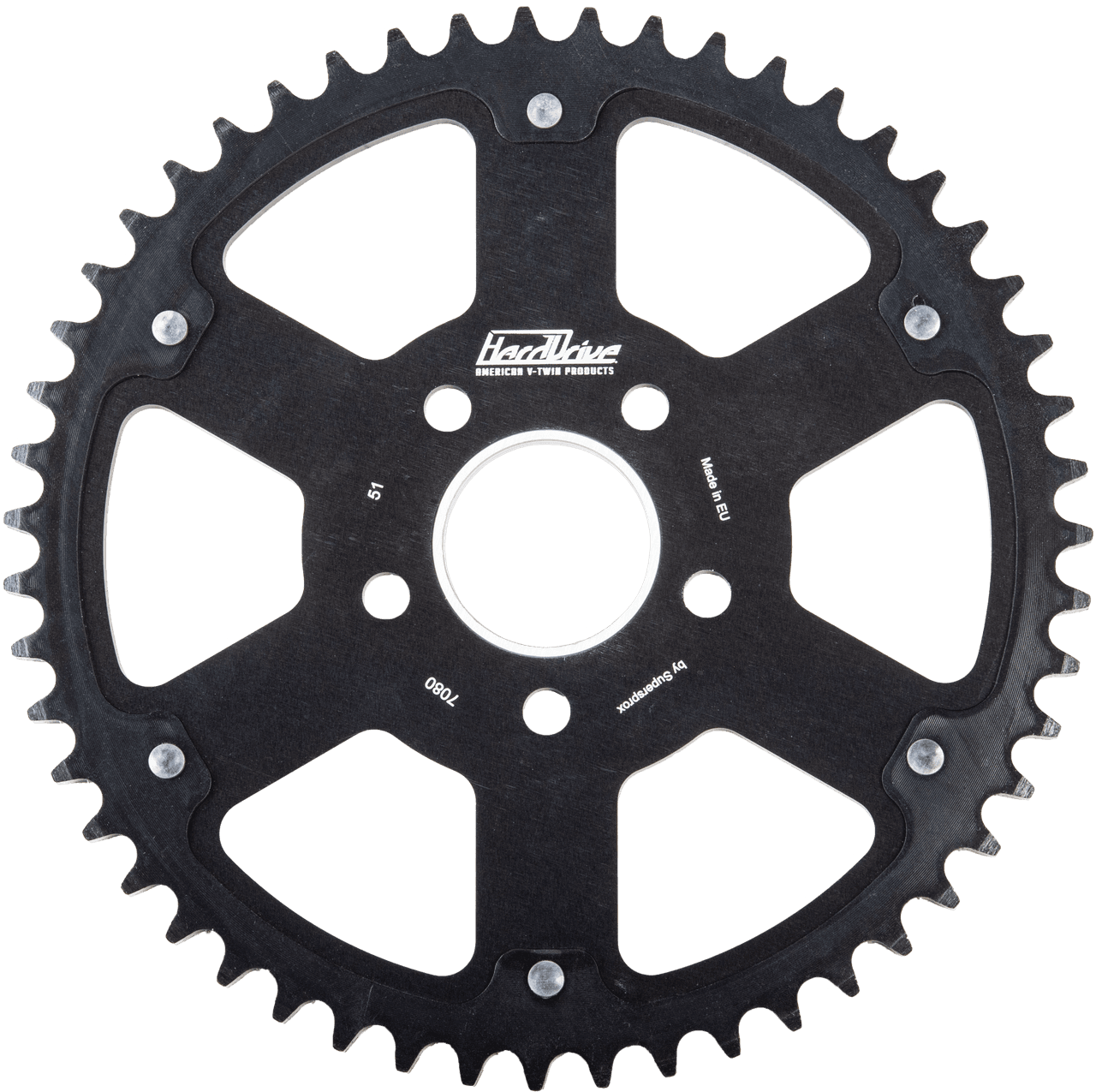 CARBON TOOTH SPROCKET 48T BLACK / BLACK 84-22