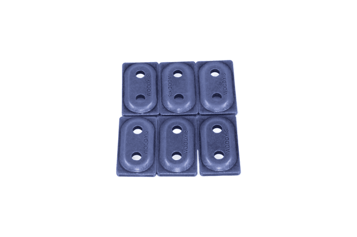 DOUBLE DIGGER ALUMINUM SUPPORT PLATES 6PCS.