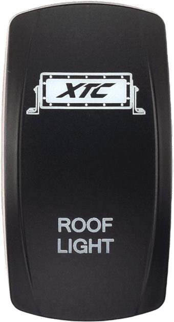 XTC Power Products Dash Switch Rocker Face Roof Light Bar